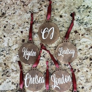 Personalized Christmas Ornaments
